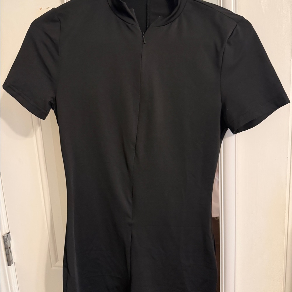Women’s Zip Up Black Romper